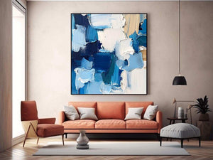 Abstract Ice Painting