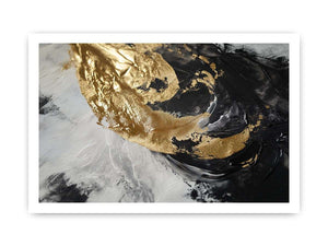 Luxury Gold Canvas Painting