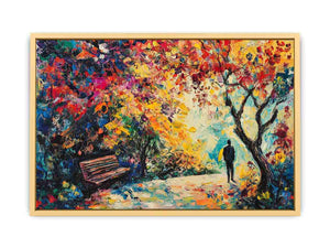 Walk In the Park Canvas Painting