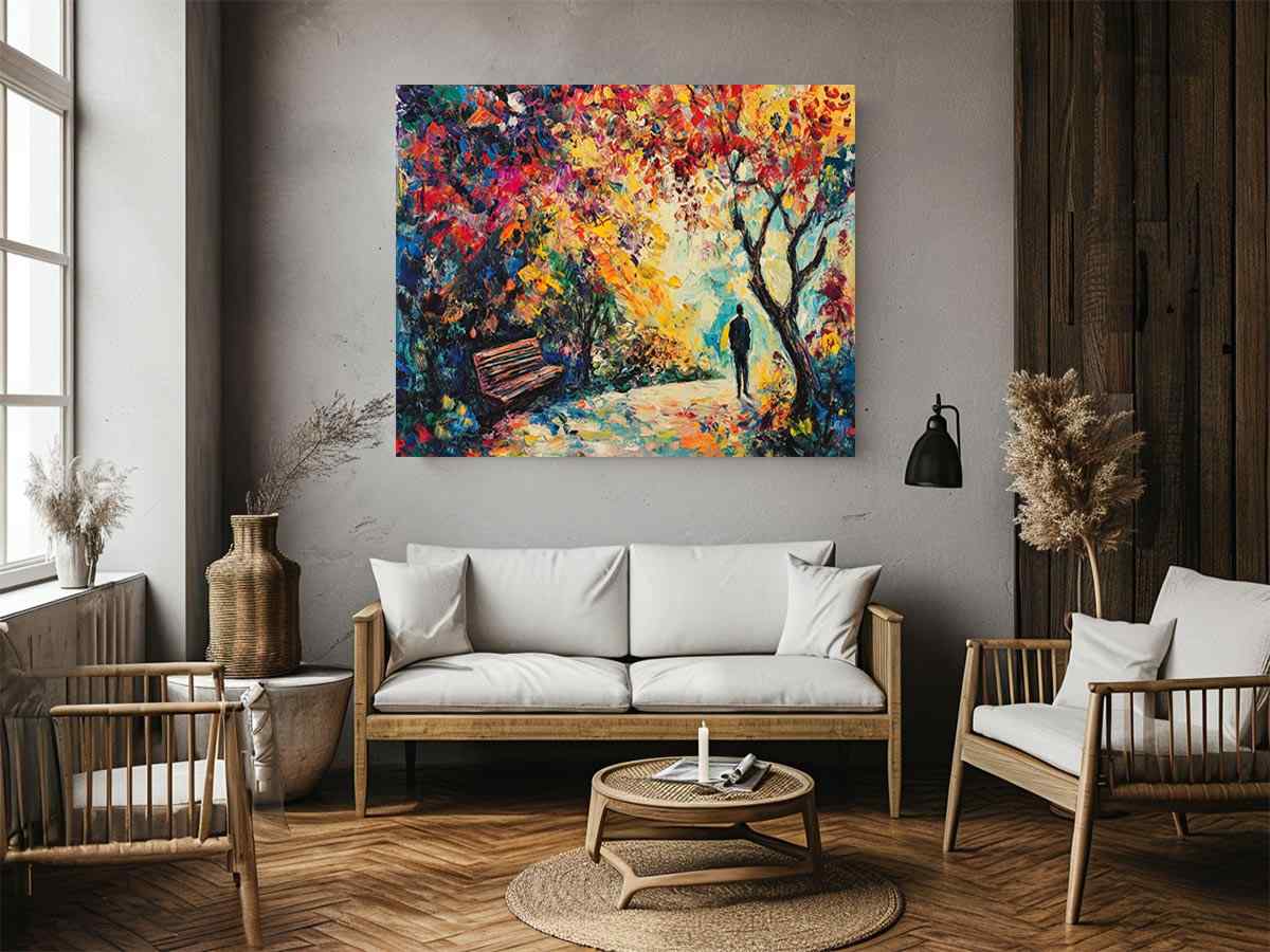 Walk In the Park Painting