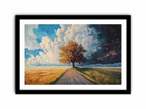 Road Canvas Painting