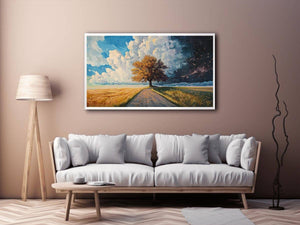 Road Canvas Painting