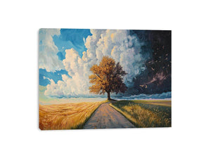 Road Canvas Painting