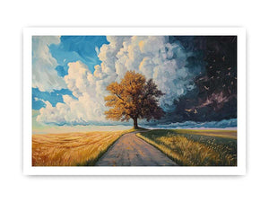 Road Canvas Painting