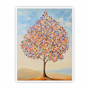 Colorful Tree Canvas Painting