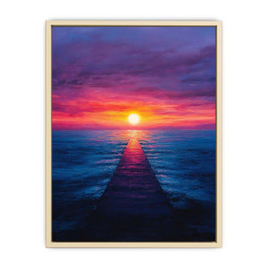 Jetty Canvas Painting