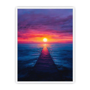 Jetty Canvas Painting