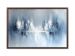 Shades Of White Canvas Painting
