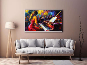 Jazz Canvas Painting