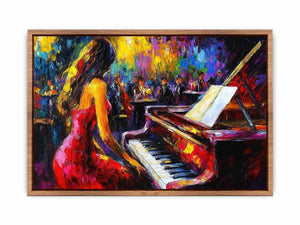 Jazz Canvas Painting