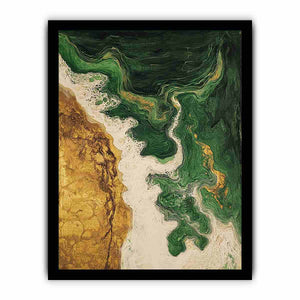 Turquoise Waters Canvas Painting