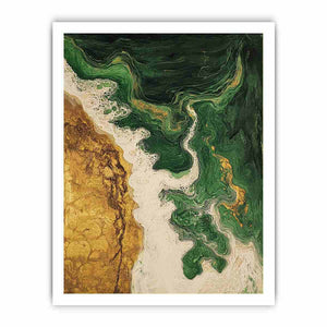 Turquoise Waters Canvas Painting