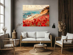 Colorful Beach Painting