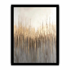 Silver Gold Canvas Painting