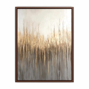 Silver Gold Canvas Painting
