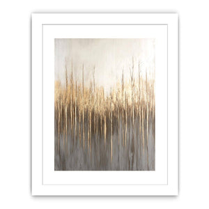 Silver Gold Canvas Painting