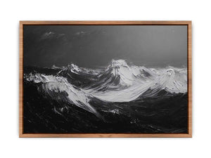 Abstracxt Waves Canvas Painting