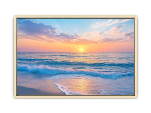 Serene Sea III Canvas Painting