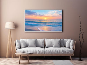 Serene Sea III Canvas Painting