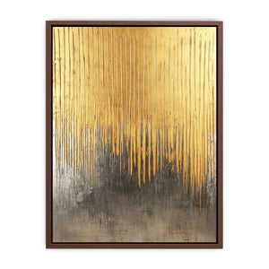 Gold Foil Canvas Painting