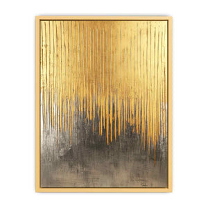 Gold Foil Canvas Painting