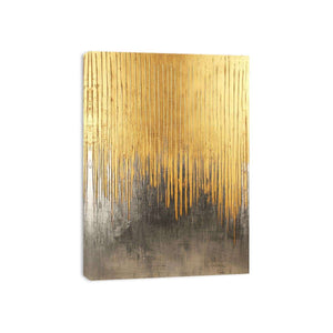 Gold Foil Canvas Painting