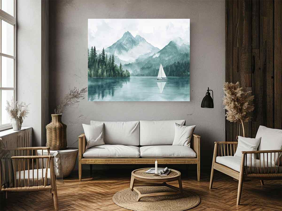 McDonald Lake Painting