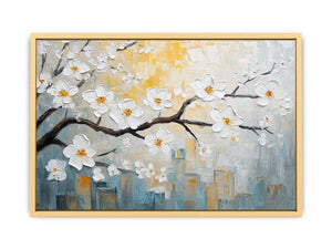 Blooming Canvas Painting