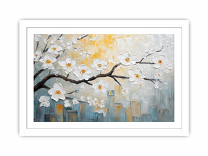 Blooming Canvas Painting