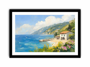 Amalfi Cost II Canvas Painting