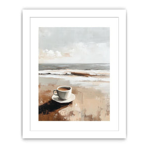 Morning Coffee Canvas Painting