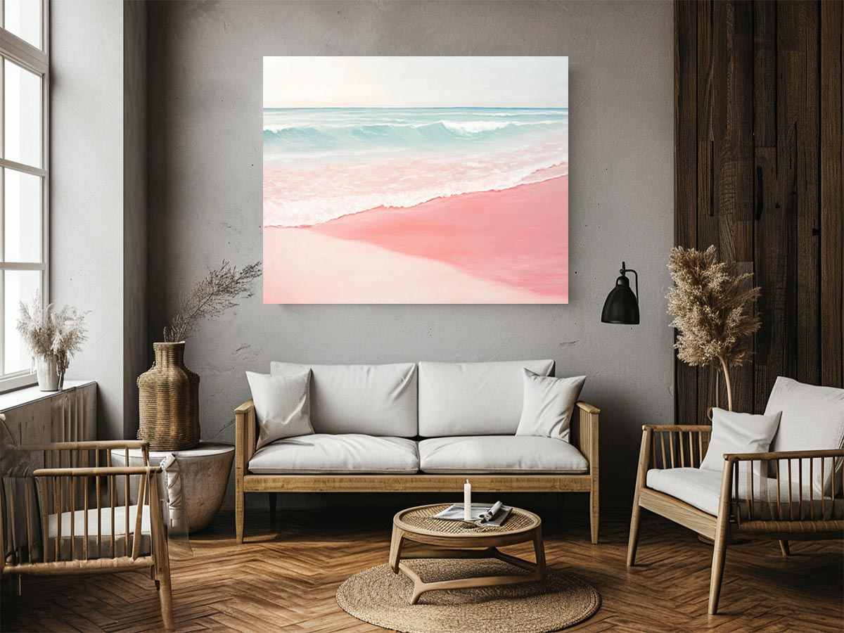 Pink Beach I Painting