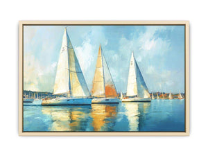 Bright Waters Canvas Painting