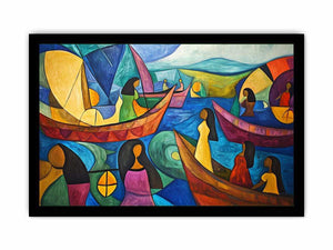 Picasso Inspired Canvas Painting