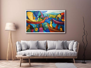 Picasso Inspired Canvas Painting
