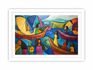 Picasso Inspired Canvas Painting