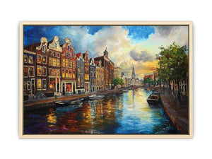 Amsterdam I Canvas Painting