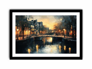Amsterdam III Canvas Painting