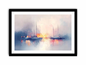 Harbour Canvas Painting