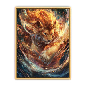 Magestic Lion Canvas Painting