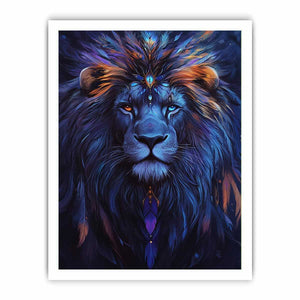 Magestic Lion II Canvas Painting