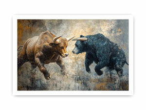 Battle Canvas Painting