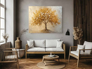 Golden Tree Painting