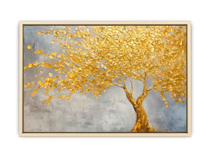 Golden Tree II Canvas Painting