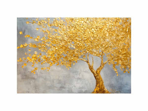 Golden Tree II Oil Painting
