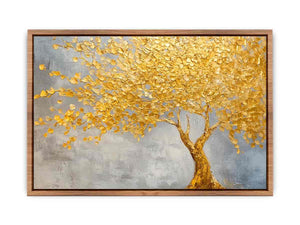 Golden Tree II Canvas Painting