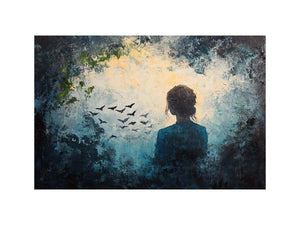 Fading Memories Oil Painting