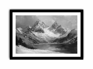 Mountians Canvas Painting