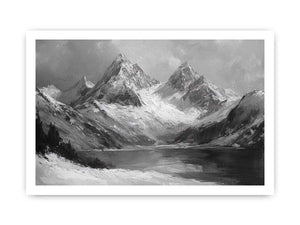 Mountians Canvas Painting