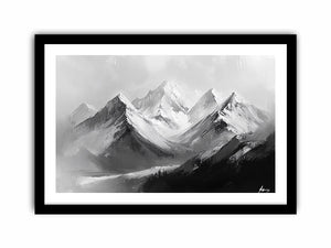 Mountians II Canvas Painting